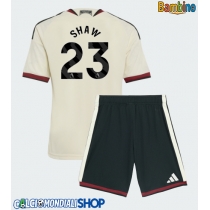 Maglie da calcio Manchester United Luke Shaw #23 Terza Maglia Bambino 2026-27 Manica Corta + Pantaloni corti)